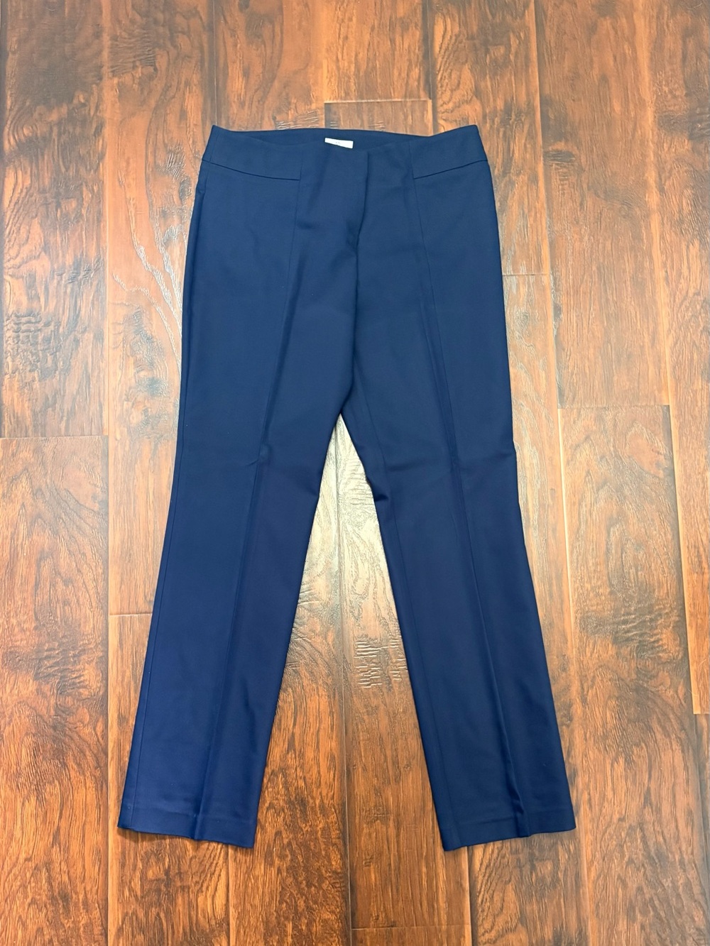 Chico’s So Slimming Navy Blue Stretch Pants Size 1.5 Regular
